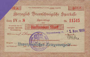 Germany, 500 Mark, 058.13