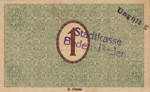 Germany, 1 Mark, 026.01b