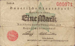 Germany, 1 Mark, 033.01a