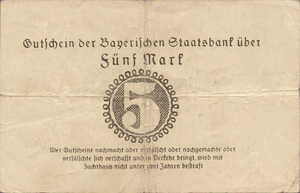 Germany, 5 Mark, 033.09a