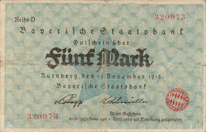 Germany, 5 Mark, 033.09a
