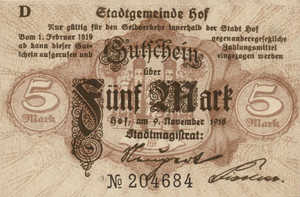 Germany, 5 Mark, 239.04b