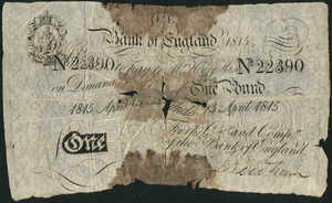 Great Britain, 1 Pound, P190c