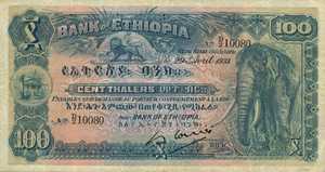 Ethiopia, 100 Thaler, P10 v2
