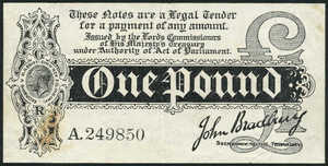 Great Britain, 1 Pound, P347v1