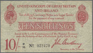 Great Britain, 10 Shilling, P348av4