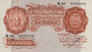 Great Britain, 10 Shilling, P362cs