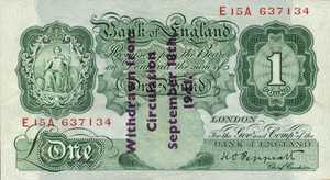 Great Britain, 1 Pound, P363e