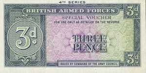 Great Britain, 3 Pence, M30