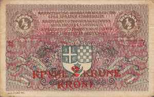 Yugoslavia, 2 Krone, P14a