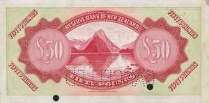 New Zealand, 50 Pound, P157s