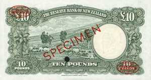 New Zealand, 10 Pound, P161ds