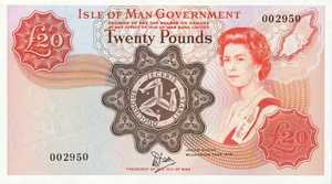 Isle Of Man, 20 Pound, P32