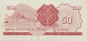 Rwanda - Burundi, 50 Franc, P4a