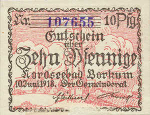 Germany, 10 Pfennig, B78.3e
