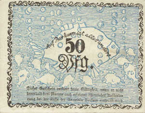Germany, 50 Pfennig, B78.3f