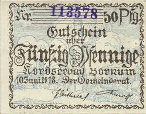 Germany, 50 Pfennig, B78.3f
