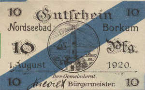 Germany, 10 Pfennig, B78.4b