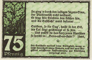 Germany, 75 Pfennig, 73.1