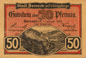 Germany, 50 Pfennig, B34.9c