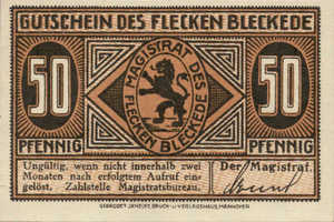 Germany, 50 Pfennig, B63.1b