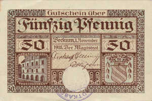 Germany, 50 Pfennig, B14.1b