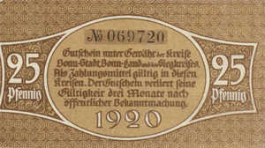Germany, 25 Pfennig, B74.6b