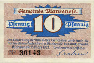 Germany, 10 Pfennig, 115.1a
