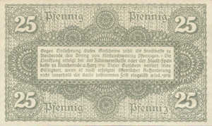 Germany, 25 Pfennig, B64.1b