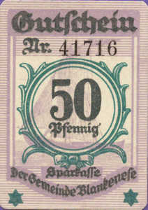 Germany, 50 Pfennig, B60.3