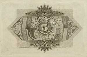 Sarawak, 5 Dollar, P15