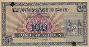 Suriname, 100 Gulden, P94r
