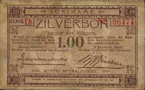 Suriname, 1 Gulden, P99