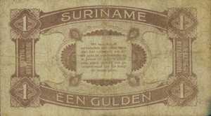 Suriname, 1 Gulden, P102