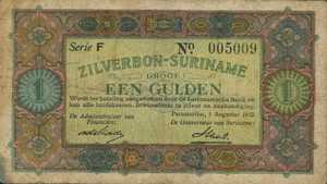Suriname, 1 Gulden, P102