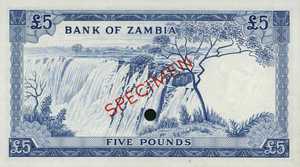 Zambia, 5 Pound, P3s