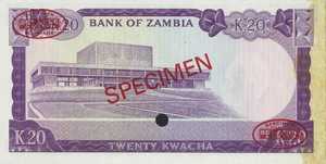 Zambia, 20 Kwacha, P8s
