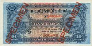 New Zealand, 10 Shilling, S223s1