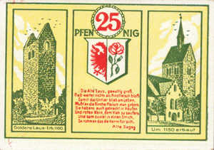 Germany, 25 Pfennig, B56.3