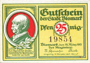 Germany, 25 Pfennig, B56.3
