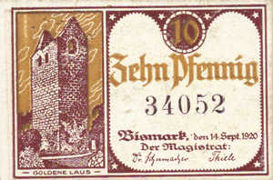 Germany, 10 Pfennig, B56.2b