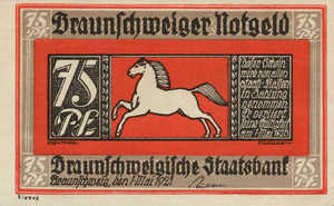 Germany, 75 Pfennig, 155.1i