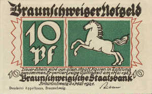 Germany, 10 Pfennig, 155.3a