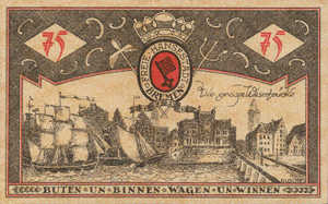 Germany, 75 Pfennig, 169.1