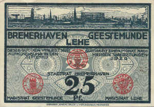 Germany, 25 Pfennig, B86.3