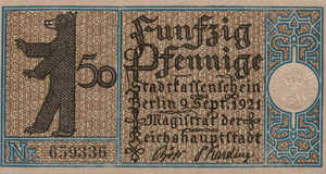 Germany, 50 Pfennig, 92.1 v3