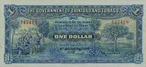 Trinidad and Tobago, 1 Dollar, P3