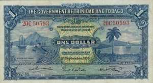 Trinidad and Tobago, 1 Dollar, P5av2