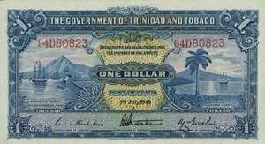 Trinidad and Tobago, 1 Dollar, P5e