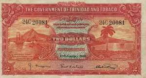 Trinidad and Tobago, 2 Dollar, P6b